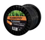 Леска Kamoto TL24200D, круглая, 2.4мм x 200м — изображение 2